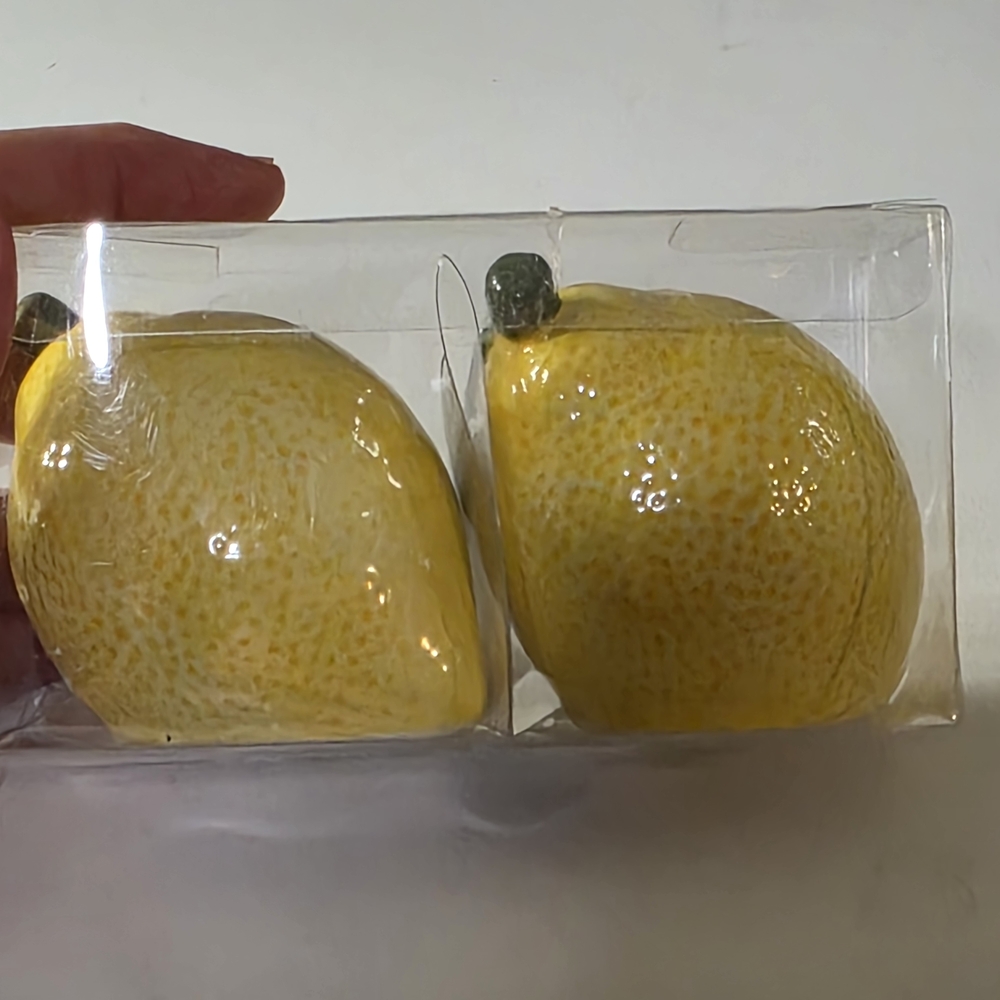 Lemon Shaped Salt and Pepper Shakers NWT - Picture 6 of 6